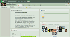 Desktop Screenshot of male-submission.deviantart.com