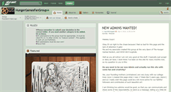 Desktop Screenshot of hungergamesfangroup.deviantart.com