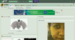 Desktop Screenshot of luvgen.deviantart.com
