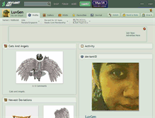 Tablet Screenshot of luvgen.deviantart.com