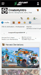 Mobile Screenshot of createmyintro.deviantart.com