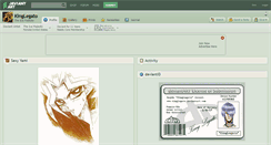 Desktop Screenshot of kinglegato.deviantart.com