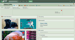 Desktop Screenshot of polina110986.deviantart.com