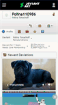 Mobile Screenshot of polina110986.deviantart.com