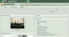 Desktop Screenshot of cyberpunk-dystopia.deviantart.com