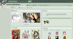 Desktop Screenshot of chrono-crusade-group.deviantart.com