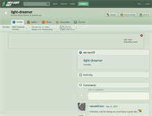 Tablet Screenshot of light-dreamer.deviantart.com