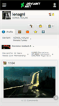 Mobile Screenshot of lenagnl.deviantart.com