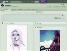 Tablet Screenshot of m-realm.deviantart.com