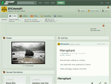 Tablet Screenshot of epicmemory.deviantart.com