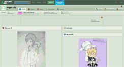 Desktop Screenshot of angel-ully.deviantart.com