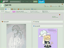 Tablet Screenshot of angel-ully.deviantart.com
