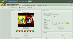 Desktop Screenshot of leaf-n-sandra-fans.deviantart.com