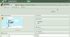 Desktop Screenshot of katealpha.deviantart.com