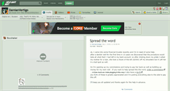 Desktop Screenshot of damianvertigo.deviantart.com