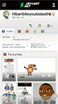 Mobile Screenshot of hibaribiteyoutodeath.deviantart.com