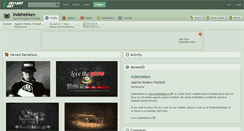 Desktop Screenshot of indehekken.deviantart.com