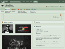 Tablet Screenshot of indehekken.deviantart.com