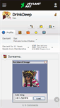 Mobile Screenshot of drinkdeep.deviantart.com