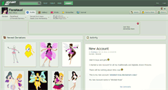 Desktop Screenshot of floramausi.deviantart.com