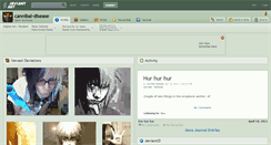 Desktop Screenshot of cannibal-disease.deviantart.com