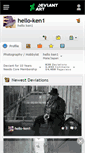 Mobile Screenshot of hello-ken1.deviantart.com