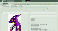 Desktop Screenshot of lostguilmon.deviantart.com