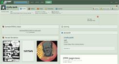 Desktop Screenshot of crusty-punk.deviantart.com