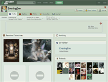 Tablet Screenshot of eveningeve.deviantart.com