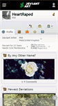 Mobile Screenshot of heartraped.deviantart.com