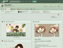 Tablet Screenshot of mixy-shiru.deviantart.com
