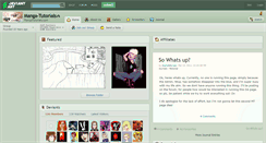 Desktop Screenshot of manga-tutorials.deviantart.com