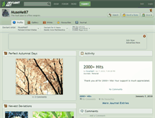 Tablet Screenshot of museme87.deviantart.com