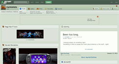 Desktop Screenshot of markdelete.deviantart.com