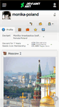 Mobile Screenshot of monika-poland.deviantart.com