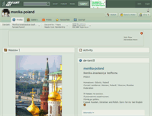 Tablet Screenshot of monika-poland.deviantart.com