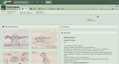 Desktop Screenshot of primal-games.deviantart.com