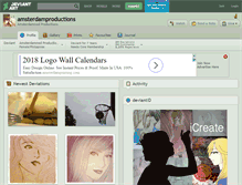 Tablet Screenshot of amsterdamproductions.deviantart.com