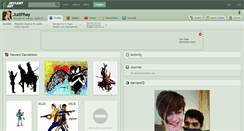 Desktop Screenshot of justphay.deviantart.com