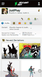 Mobile Screenshot of justphay.deviantart.com