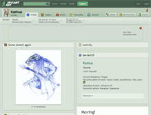 Tablet Screenshot of kashua.deviantart.com