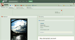 Desktop Screenshot of celeste.deviantart.com