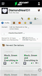 Mobile Screenshot of diamondheart31.deviantart.com