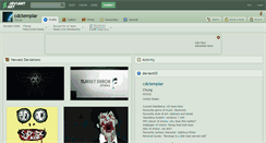 Desktop Screenshot of cdctemplar.deviantart.com