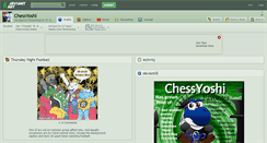 Desktop Screenshot of chessyoshi.deviantart.com