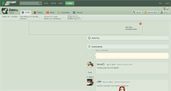 Desktop Screenshot of ebbiru.deviantart.com