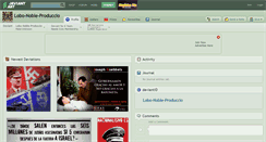 Desktop Screenshot of lobo-noble-produccio.deviantart.com
