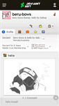 Mobile Screenshot of beru-bows.deviantart.com