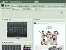 Tablet Screenshot of omi-key.deviantart.com