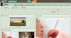 Desktop Screenshot of helside.deviantart.com